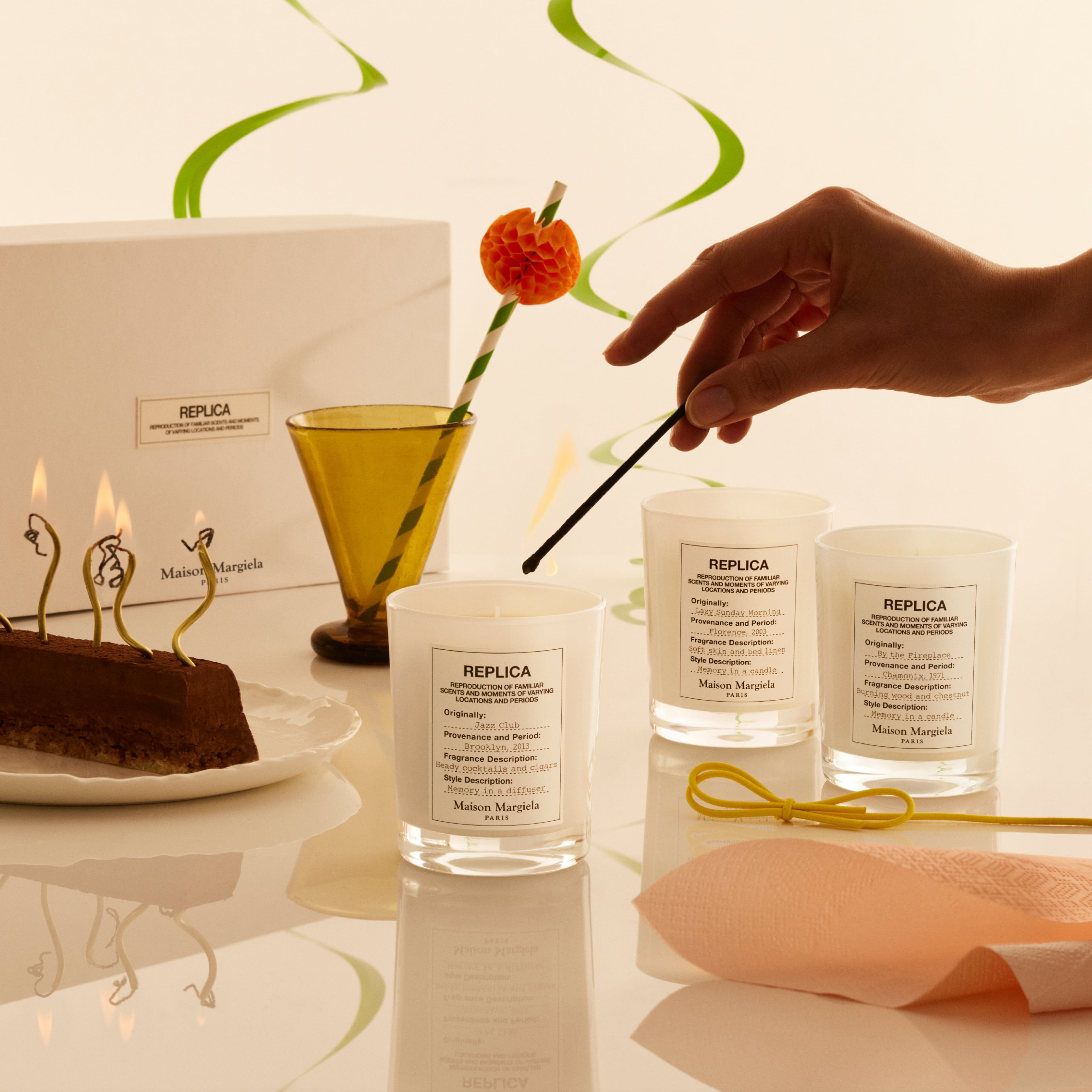 REPLICA BEST SELLER SCENTED CANDLE TRIO SET